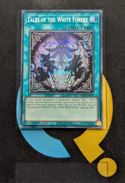 MP25-EN092 Tales of the White Forest Prismatic Secret Rare 1st Edition YuGiOh - Image 1