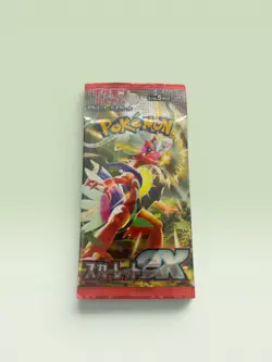 Pokemon Card Scarlet ex SV1S Booster Pack 1 Pack Japanese Sealed - Image 1