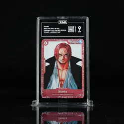 TAG 9 GM Shanks P-016 Premium Card Collection Film Red Japanese ONE PIECE TCG - Image 1