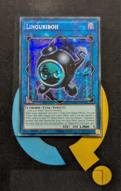 MP25-EN142 Linguriboh Prismatic Secret Rare 1st Edition YuGiOh Card - Image 1