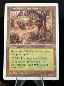 Havenwood Battleground MTG Core Set 5th Edition Regular - Image 1