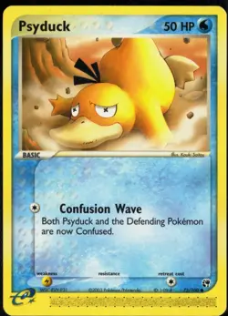 Pokemon TCG Psyduck 73/100 EX Sandstorm Common Non-Holo 2003 TCG LP - Image 1