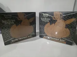 2x Pokemon TCG Shining Fates Elite Trainer Box ETB - BRAND NEW SEALED - Image 1