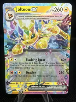 Jolteon Ex 030/131 Sv: Prismatic Evolutions Pokemon TCG - Image 1