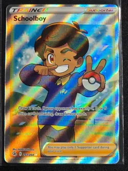 Schoolboy 261/264 (Full Art Trainer) Fusion Strike Near Mint - Image 1