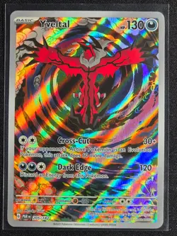 Yveltal 205/182 (Illustration Rare) Paradox Rift Near Mint - Image 1