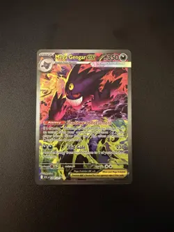 Mega Gengar ex 284/217 SIR Pokemon Ascended Heroes Pack fresh, good centering - Image 1