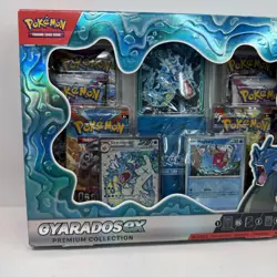 Pokemon TCG Gyarados Ex Premium Collection Box Sealed 6 Booster Pack Set - Image 2