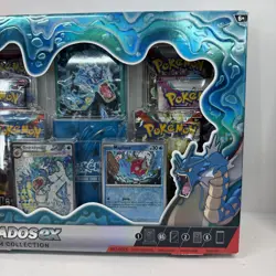 Pokemon TCG Gyarados Ex Premium Collection Box Sealed 6 Booster Pack Set - Image 3