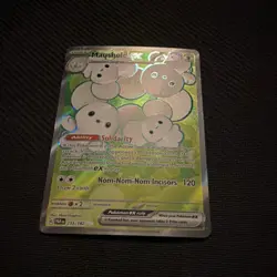 Pokemon Maushold ex 233/182 SV04: Paradox Rift Full Art Holo Double Rare EX - Image 1