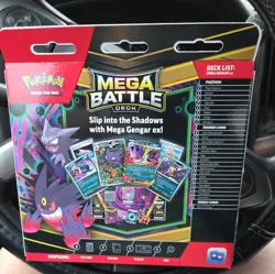 Pokemon Mega Battle Deck Mega Gengar Ex BRAND NEW SEALED - Image 2