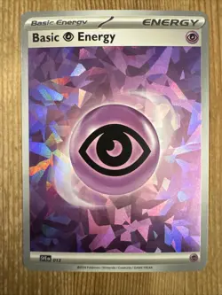 BASIC PSYCHIC ENERGY 013 CRACKED ICE TERAPAGOS UPC POKEMON - Image 1