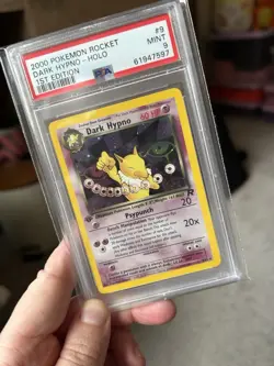 Pokemon TCG Dark Hypno Team Rocket 1st Edition Holo - PSA 9!! - Image 1