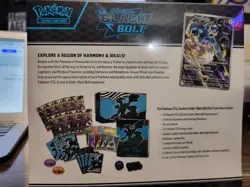 Pokemon Scarlet & Violet Black Bolt Elite Trainer unopened Box - Image 3