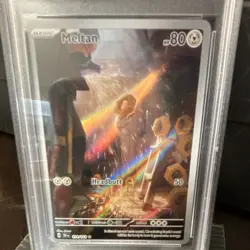 Pokemon Meltan 179/162 Illustration Rare Holo PSA 9 SV05 Temporal Forces 2024 - Image 2