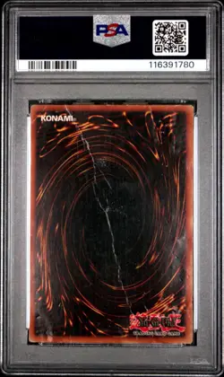 PSA 1 Dark Magician LOB-005 Ultra Rare 2002 Yugioh Legend Blue-Eyes White Dragon - Image 2