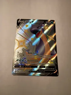 Pokemon TCG Lapras V Shining Fates SV110/SV122 Holo Shiny Holo Rare - Image 1