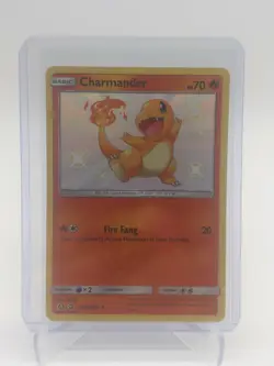 Pokemon TCG Charmander Hidden Fates SV6/SV94 Holo Shiny Holo Rare - Image 1