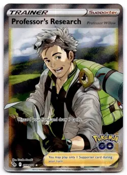 Professor's Research 078/078 Ultra Rare Pokemon GO Pokemon Holo Near Mint - Image 1