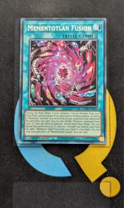 MP25-EN073 Mementotlan Fusion Prismatic Secret Rare 1st Edition YuGiOh - Image 1