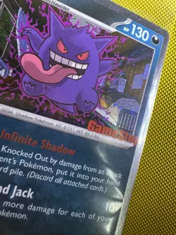 Pokemon TCG Gengar GameStop Stamped Promo Sealed Swirl #50 - Image 4