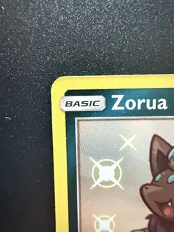 Pokemon Hidden Fates: Shiny Vault Holo Zorua SV25/SV94 - LP/MP - Image 4
