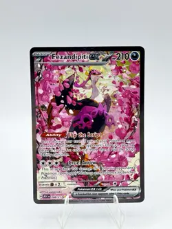 Pokemon TCG Fezandipiti ex 288/217 Special Illustration Rare Ascended Heroes NM - Image 1