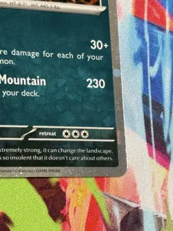 Pokemon Paldea Evolved #135/193 Tyranitar Cosmos Holo - Image 5