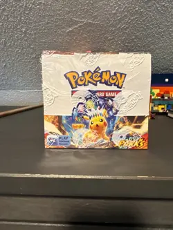 Pokemon Scarlet & Violet Surging Sparks Sealed Booster Box Pikachu English - Image 1