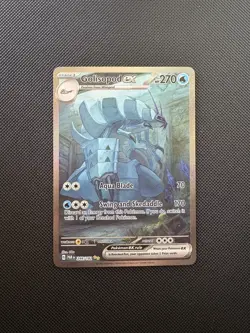 Pokemon TCG Golisopod EX 246/182 Paradox Rift Special Illustration Rare Holo NM - Image 1