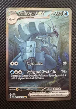 Pokemon TCG Golisopod EX 246/182 Paradox Rift Special Illustration Rare Holo NM - Image 2