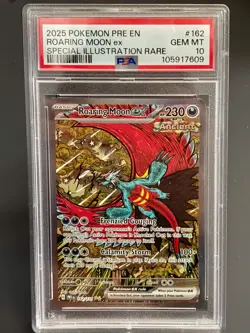 Pokemon Roaring Moon ex #162/131 Prismatic Evolutions PSA 10 GEM MINT - Image 1