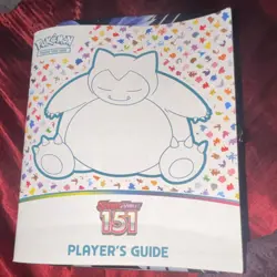 Pokemon TCG Scarlet & Violet 151 Player's Guide Snorlax Cover English - Image 1