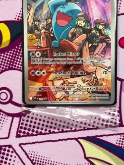 Pokemon TCG - Team Rocket's Wobbuffet SVP 203 - Destined Rivals - SEALED - Image 3