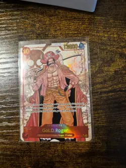 One Piece CCG Gol.D.Roger SEC OP09-118 Emperors in the New World - Image 1
