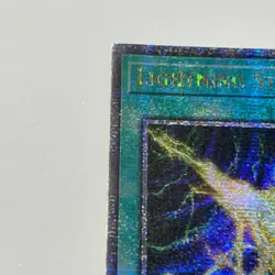 Yugioh Lightning Storm RA01-EN061 1st Edition Quarter Century Secret Rare NM - Image 2