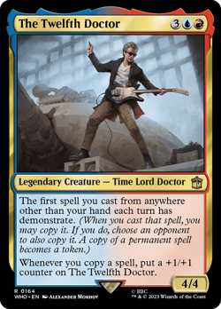 The Twelfth Doctor Doctor Who NM Creature Rare MAGIC THE GATHERING CARD ABUGames - Image 1