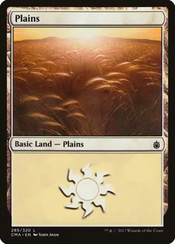 Plains (285) Commander Anthology NM Basic Land MAGIC GATHERING CARD ABUGames - Image 1