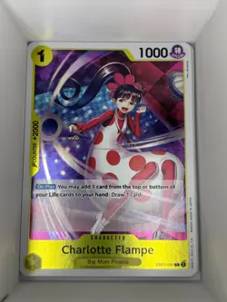 EB01-056 Charlotte Flampe English R One Piece TCG Card Game - Image 1