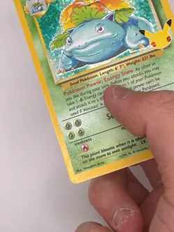 Pokemon TCG Celebrations Venusaur Holo Rare Card #15/102 Classic Collection NM - Image 5