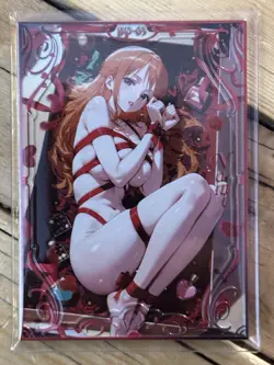 One Piece CCG Goddess Nami Metal Card - Ribbon Tied Gift - Spicy /90 - Image 1