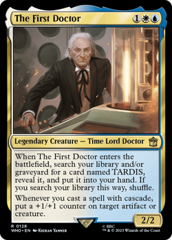 The First Doctor Doctor Who NM Creature Rare MAGIC THE GATHERING CARD ABUGames - Image 1