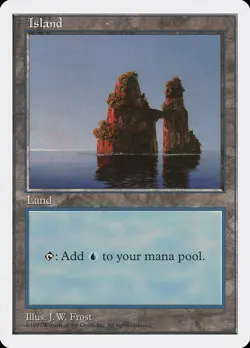 Island (C Two Islands) 5th Edition NM Basic Land MAGIC GATHERING CARD ABUGames - Image 1