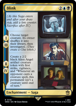 Blink Doctor Who NM Enchantment Rare MAGIC THE GATHERING MTG CARD ABUGames - Image 1