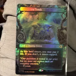 Overgrown Tomb (Borderless) Lorwyn Eclipsed Foil - Image 1