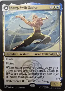MTG Aang Swift Savior Commander Deck - Avatar Theme EDH Flash Control & Tokens! - Image 1