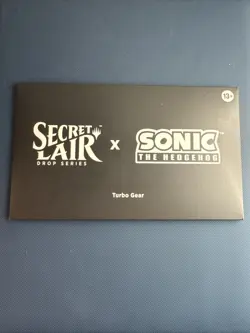 MTG Secret Lair x Sonic the Hedgehog: Turbo Gear (Non-Foil) New Sealed - Image 1