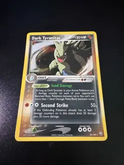 Dark Tyranitar 20/109 Holo Rare – EX Team Rocket Returns 2004 Pokemon Card - Image 1