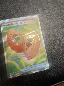 Pokemon TCG Buddy-Buddy Poffin Card 167/132 Mega Evolution Pack Fresh - Image 3