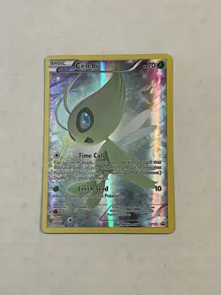 Pokemon TCG Celebi XY111 XY Black Star Promo Full Art Holo 2016 LP - Image 3